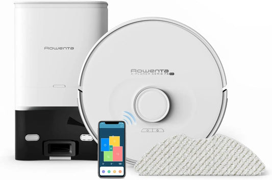 Rowenta RR8587 robotstofzuiger, automatische werking, X-plorer Serie 75, automatisch leegstation