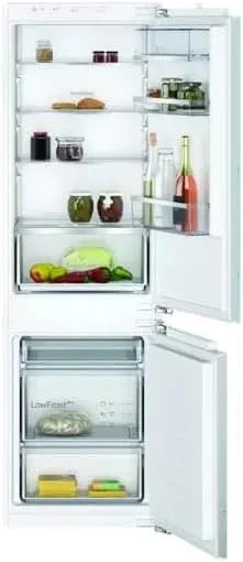 KI5862FE0 N50 koel-vriescombinatie, 184 l, 55,8 cm, 177,2 x 55,8 cm, NEFF Inbouw met vriesvak onderaan