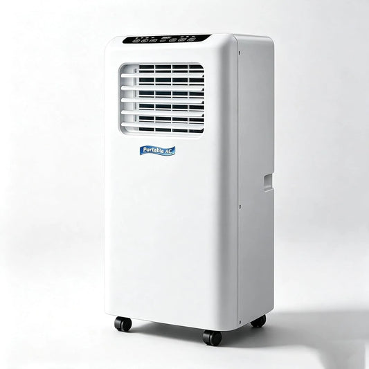 Airconditioner, 14000 BTU, 5000 BTU, koel- en verwarmingsfunctie, 14000 BTU Mobiele Airco Koelen en Verwarmen 2-in-1 Vrijstaande met Rijwielen