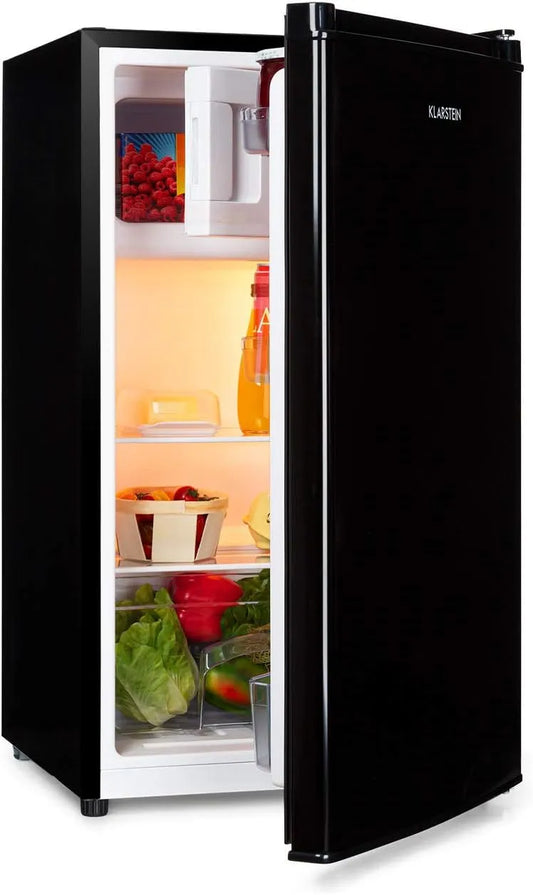 Klarstein koel-vriescombinatie, 40 dB, Koelkast Cool Cousin Koelvriescombinatie 70+11L 40 dB, met Vriesvak Mini-Koelkast, voor Keuken voor Singles