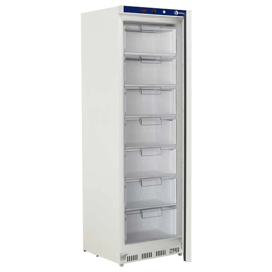 Vriezer, 400 l, Worldmai Industrial Verticale vrieskast, professionele met 7 manden, solide deur, digitale bediening, voor horeca en restaurants