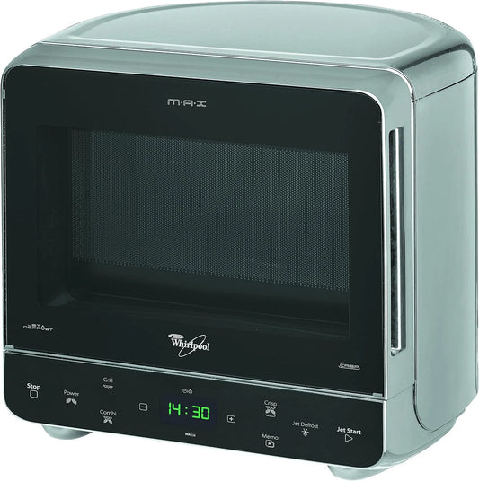Whirlpool 3D MAX 38 SL magnetron, 13L 700W jetstart functie -systeem zilver