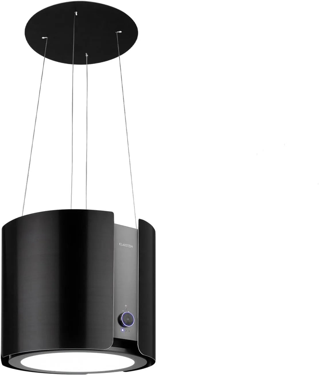 Klarstein afzuigkap, 413 m3/h, 200 W, 42 cm, 45 x 42 cm, Skyfall Vrijhangende, Recirculatie/Afvoer, 3 Standen