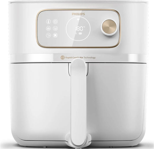 Philips 7000 HD9876/20 airfryer, wifi-bediening, Combi -Serie XXL, WiFi-verbinding, 99% minder toegevoegd Vet met Rapid CombiAir