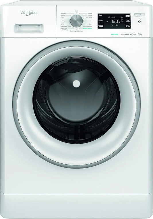 Whirlpool FFB 846 SV wasmachine, 59,5 cm, 63,0 cm, 84,5 cm, centrifugerental 1400 omwentelingen per minuut