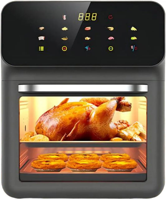 Airfryer, heteluchtfunctie, combi-apparaat, apparaat voor het koken van pizza