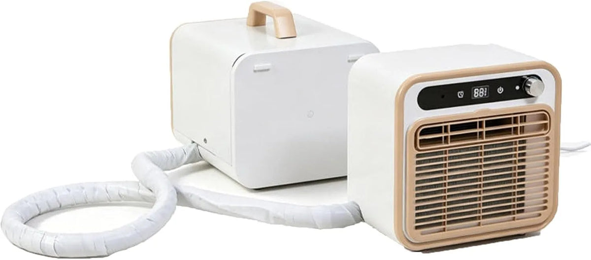 Airconditioner, Split- Voor Onderweg, Mini Mobiele Airco, koeling met temperatuur- en ventilatorregeling