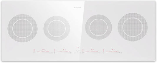 Klarstein inductiekookplaat, 11600W, 90 cm, 5-pits, 90 cm glaskeramische met 5 kookzones, efficiënte glaskeramische kookplaat