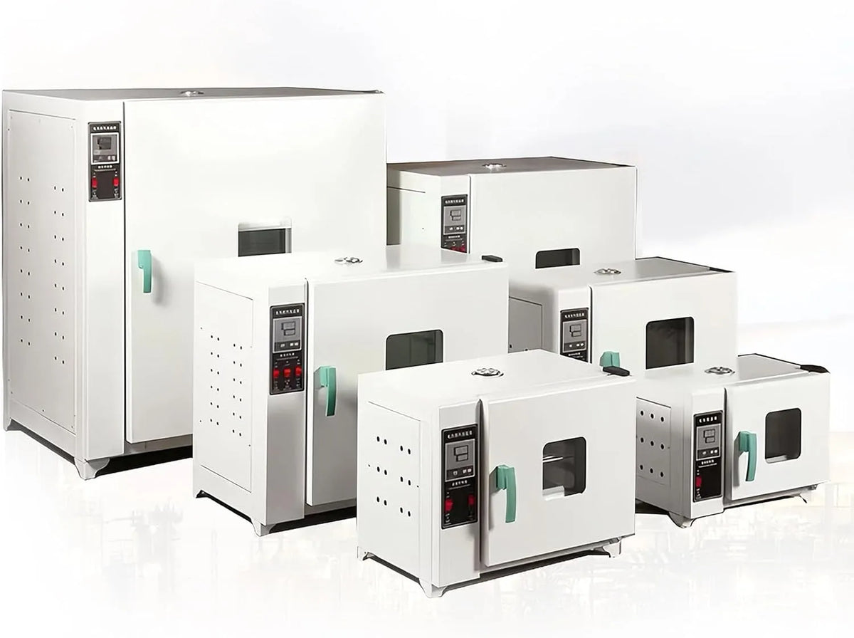 Elektrische oven, 42.9 L, roestvrijstalen behuizing, heteluchtfunctie, 220V RT + 50-280°C Thermostatische Industriële Laboratoriumluchtdroogoven