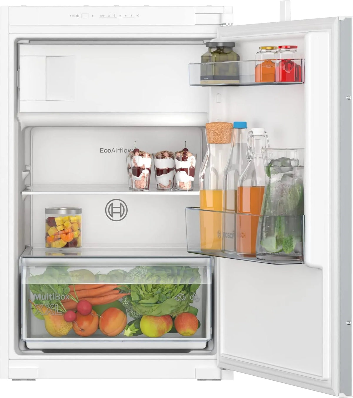 Bosch KIL22NSE0 koelkast, 119 l, Serie 2 combi- Ingebouwd 119 l E Wit