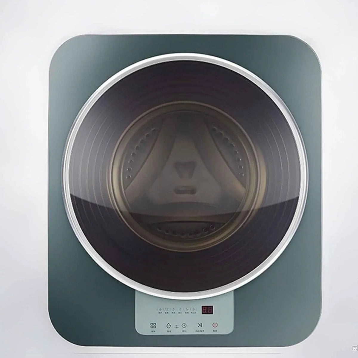 Wasmachine, touchbediening, automatische werking, Draagbare mini-, automatische was-droogcombinatie for aan de muur met LED-touchscreen